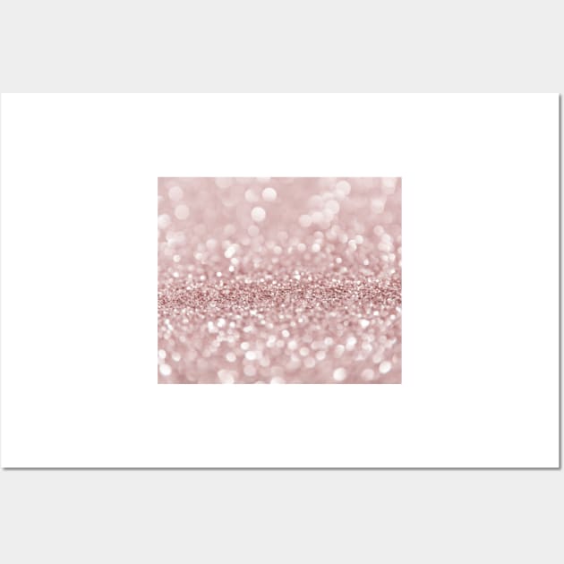 Glittering rose Wall Art by RoseAesthetic